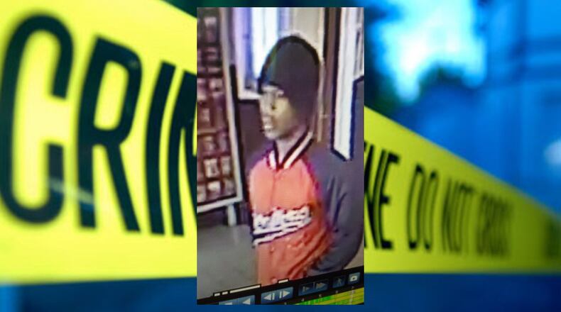 A man believed to be involved with a shooting in Fulton County on Monday morning. (Credit: Fulton County Police Department)