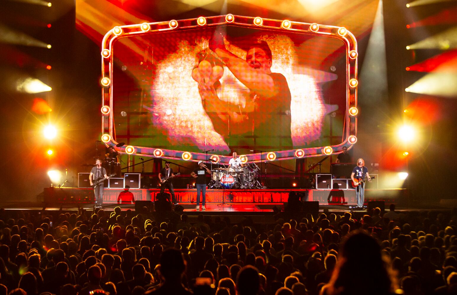 Hootie and the Blowfish dazzled fans on the Summer Camp with Trucks tour Friday September 20, 2024, at Ameris Bank Amphitheatre in Alpharetta. (Photo: Ryan Fleisher for The Atlanta Journal-Constitution) 