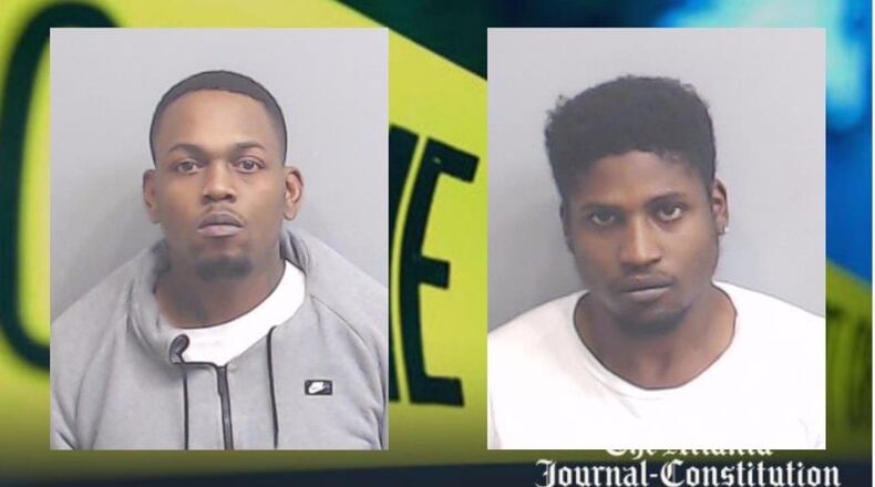 Tahliek Hester (left) and De’Shant Hester were charged with murder.