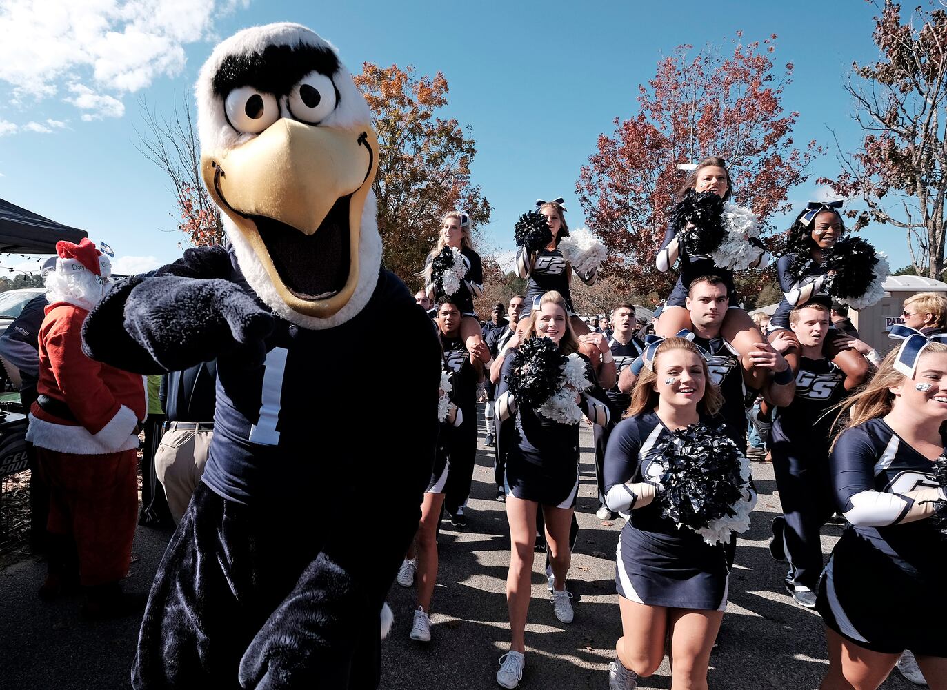 Georgia State Panthers upset Georgia Southern Eagles, 34-7