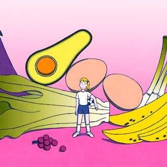 What you eat is just as important as how you train. (Illustration: Suejee Lee for the AJC)