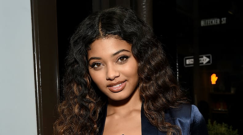 NEW YORK, NY - DECEMBER 14:  Danielle Herrington Celebrates CR Girls 2018 with  Carine Roitfeld At Bookmarc on December 14, 2017 in New York City.  (Photo by Mike Coppola/Getty Images for Carine Roitfeld)