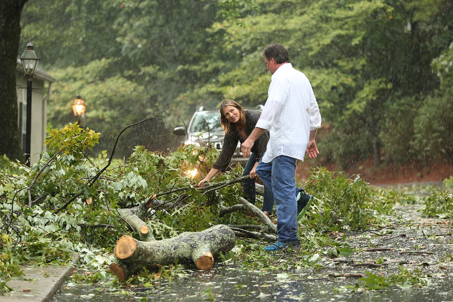 Photos: Tropical Storm Irma arrives in Georgia