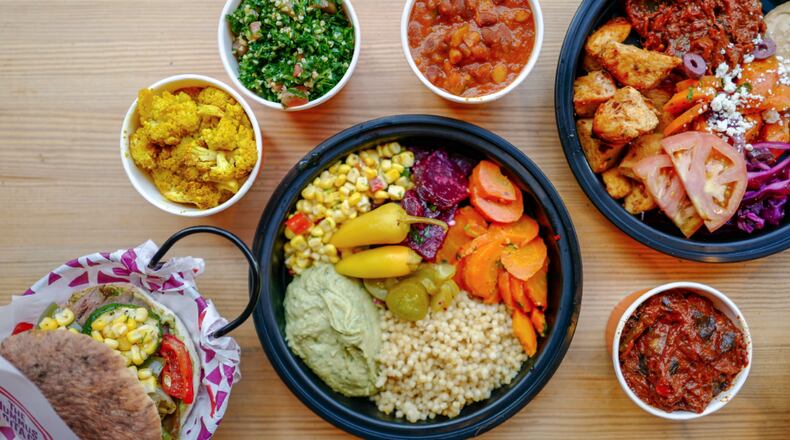 Dishes from the menu of Hummus & Pita Co. / Courtesy of Hummus & Pita Co.