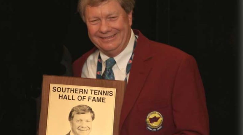 John Callen, who passed away April 3, 2022, was inducted into the Southern Tennis Hall of Fame in 2013.