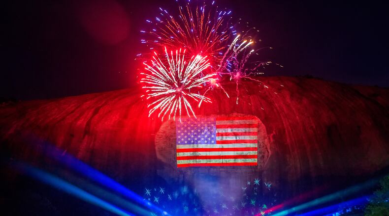 Fireworks will mark July 4 celebrations throughout Georgia. 
Courtesy of Stone Mountain Park
