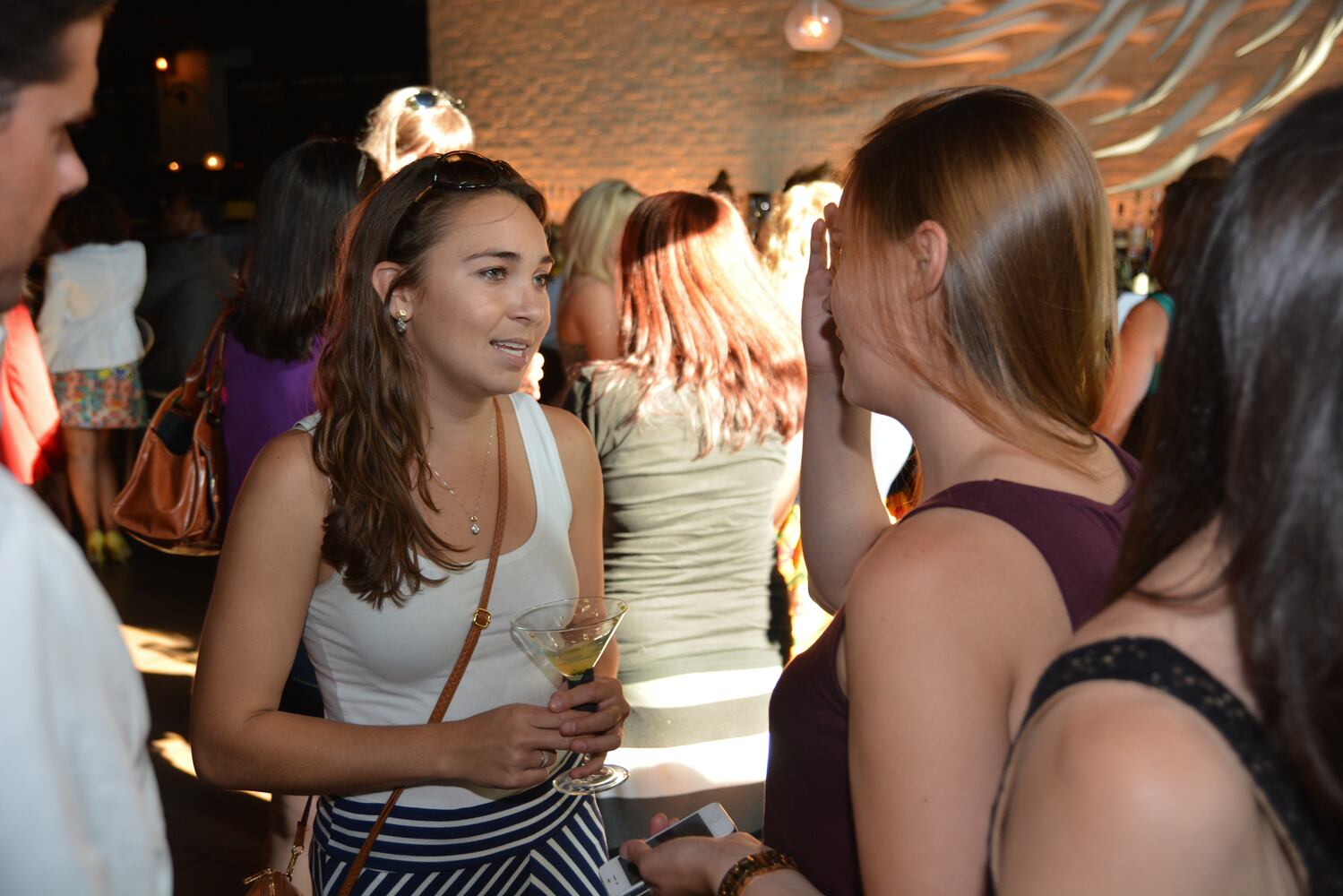Andrea Syrtash and Jeff Wilser book signing at STK Atlanta