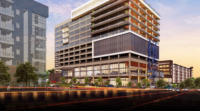 A rendering of phase two of The Interlock.