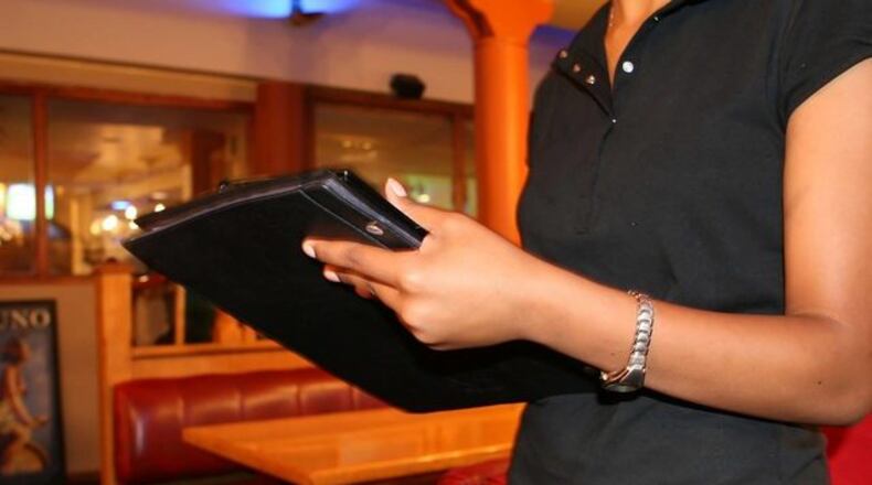 A New Jersey waitress was surprised by a generous tip last weekend.