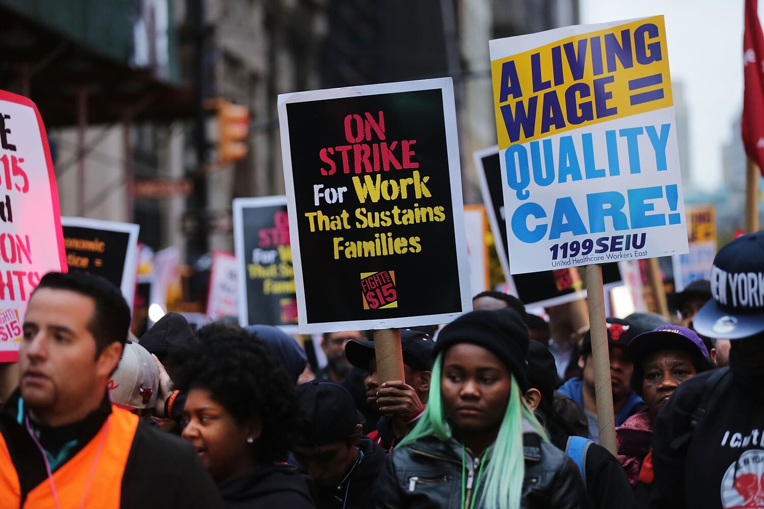 National Day Of Action For $15 Minimum Wage