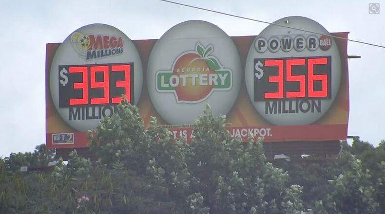 The drawings are Friday night and Saturday night. (Credit: Channel 2 Action News)