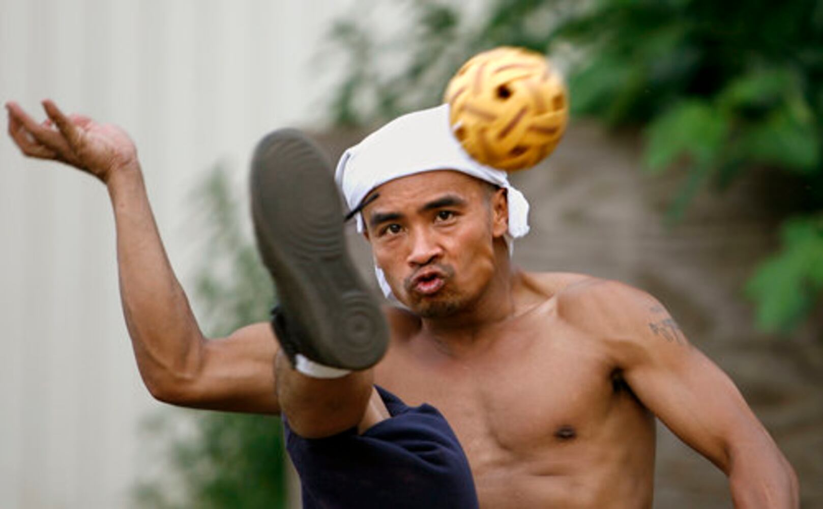 Buddhists got game (and it's called sepak takraw)