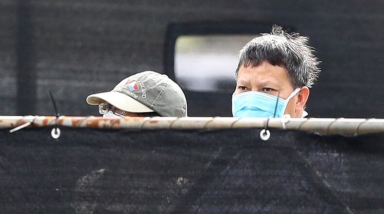 File Photo: All of the nearly 500 Grand Princes cruise ship passengers who were quarantined at Dobbins Air Reserve Base in Marietta have left the military installation, the U.S. Health and Human Services Department announced Thursday. Curtis Compton ccompton@ajc.com