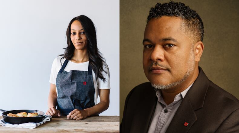 Bomb Biscuit Co.'s Erika Council and AJC Senior Editor Mike Jordan