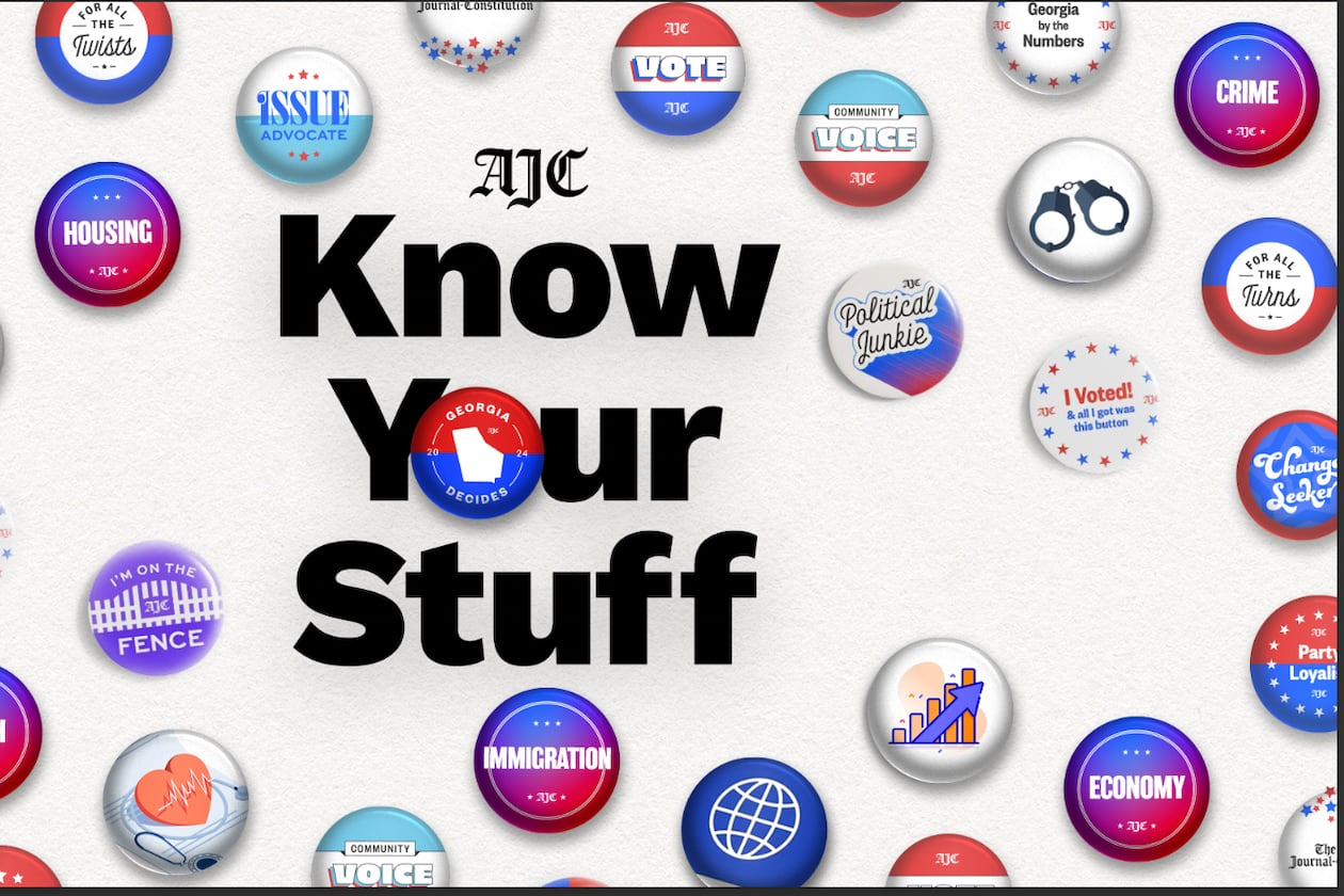 The AJC series Know Your Stuff offers answers to election issues raised by readers.