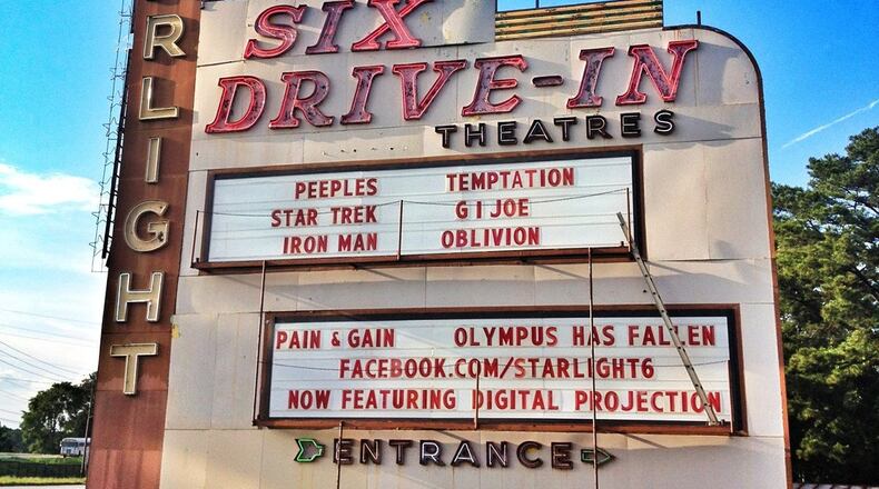 Seven nights a week, movie fans can enjoy double features with sound broadcast right to their car stereo. CONTRIBUTED BY THE STARLIGHT DRIVE-IN