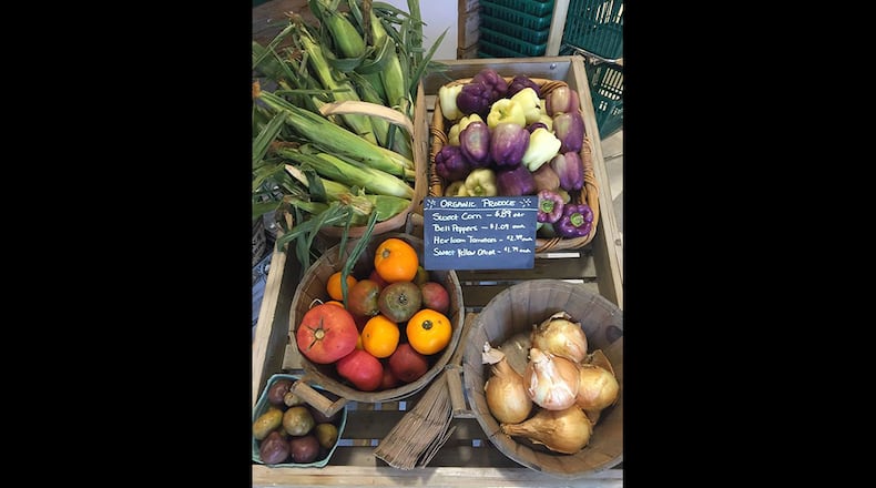 Fresh produce from Nuts 'n Berries in Brookhaven. The store is slated to open a second location in Decatur.