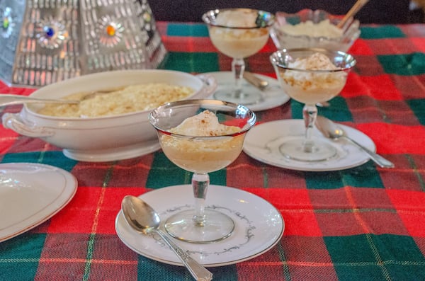 Arroz con leche, a popular Christmas dessert in Latin America, is rich, creamy and sweet. (Virginia Willis for The Atlanta Journal-Constitution)