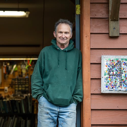 Dan Sullivan, who has filed to run for U.S. Senate in Alaska, poses for a photo Friday, June 26, 2026, in Petersburg, Alaska. (AP Photo/Katie Holmlund)