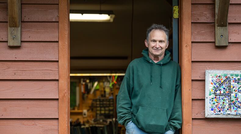 Dan Sullivan, who has filed to run for U.S. Senate in Alaska, poses for a photo Friday, June 26, 2026, in Petersburg, Alaska. (AP Photo/Katie Holmlund)