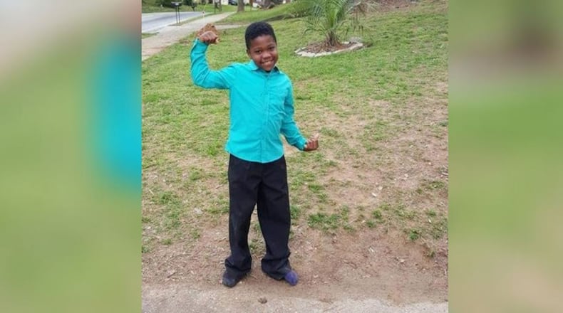 David Mack, 12, was shot to death in southwest Atlanta. His grandmother said he went out to play football with friends but never made it home.