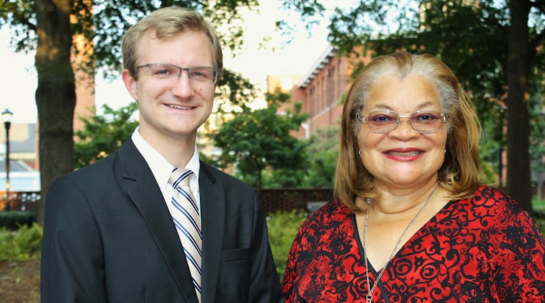 Alveda King was the guest speaker recently at an event hosted by Students for Life President Brian Cochran. CONTRIBUTED