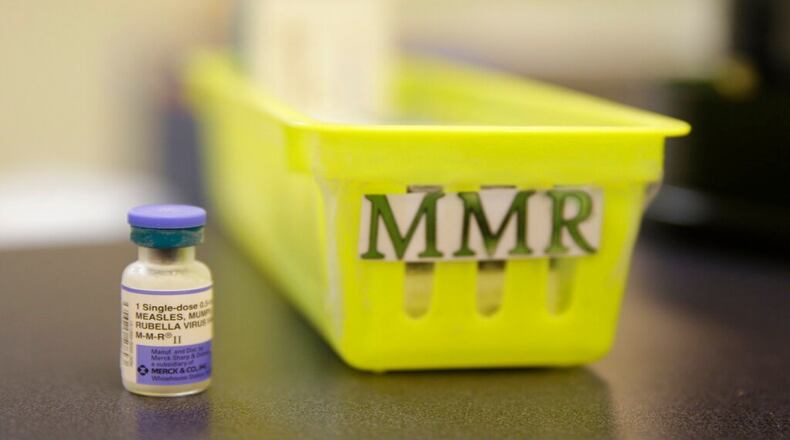 The MMR (measles, mumps, rubella) vaccine, which is traditionally given to children, is very effective and can prevent illness. The CDC recommends children receive their first dose of MMR vaccine between 12 to 15 months of age and a second dose between 4-6 years old.