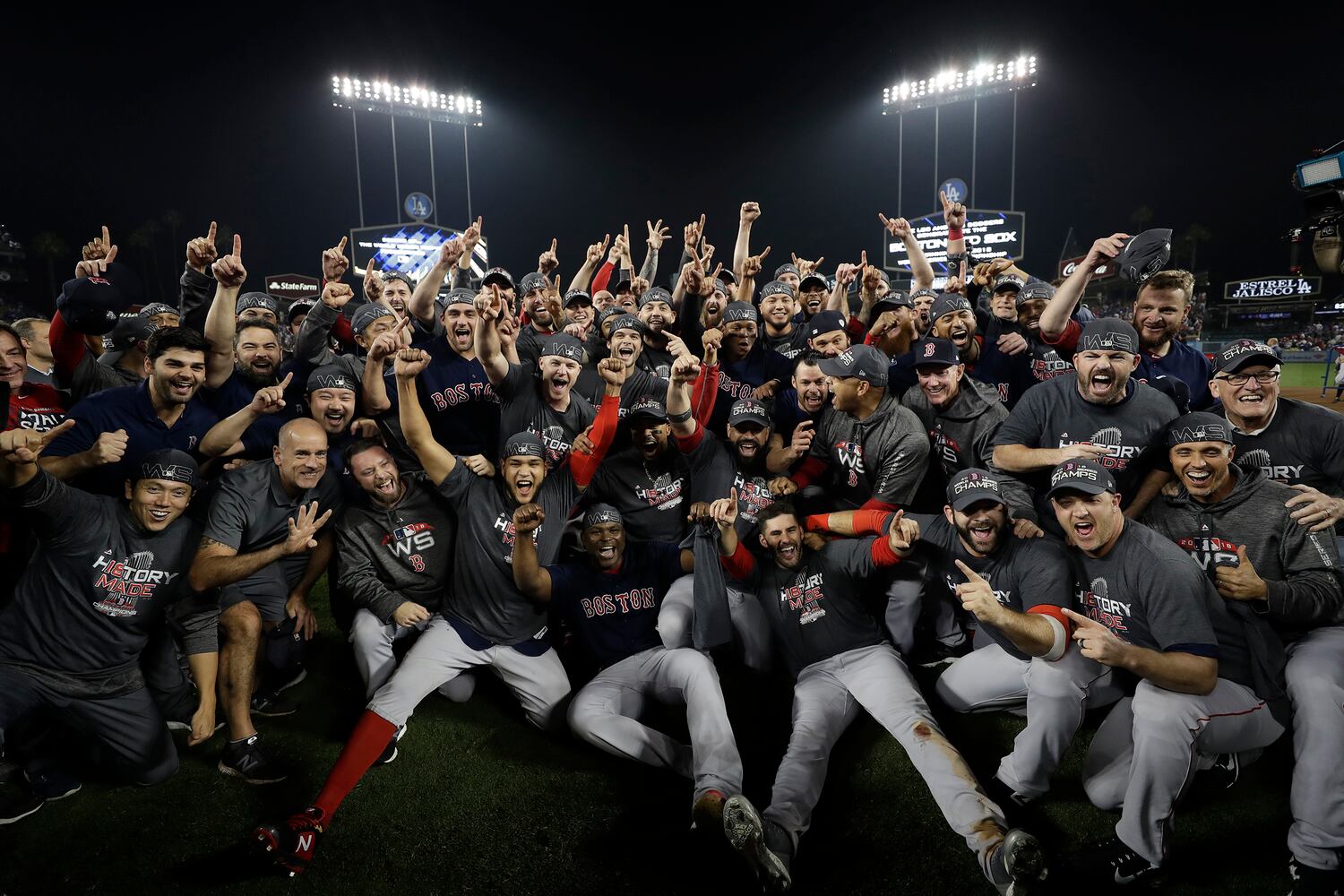 Photos: Red Sox top Dodgers in Game 5 to win 2018 World Series