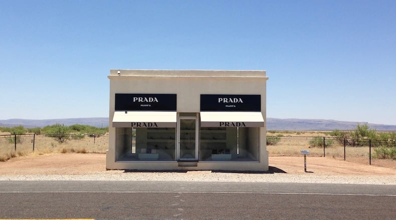 When Prada Marfa opened in 2005, it received national press and generated widespread interest in the small west Texas town. Contributed by Suzanne Van Atten