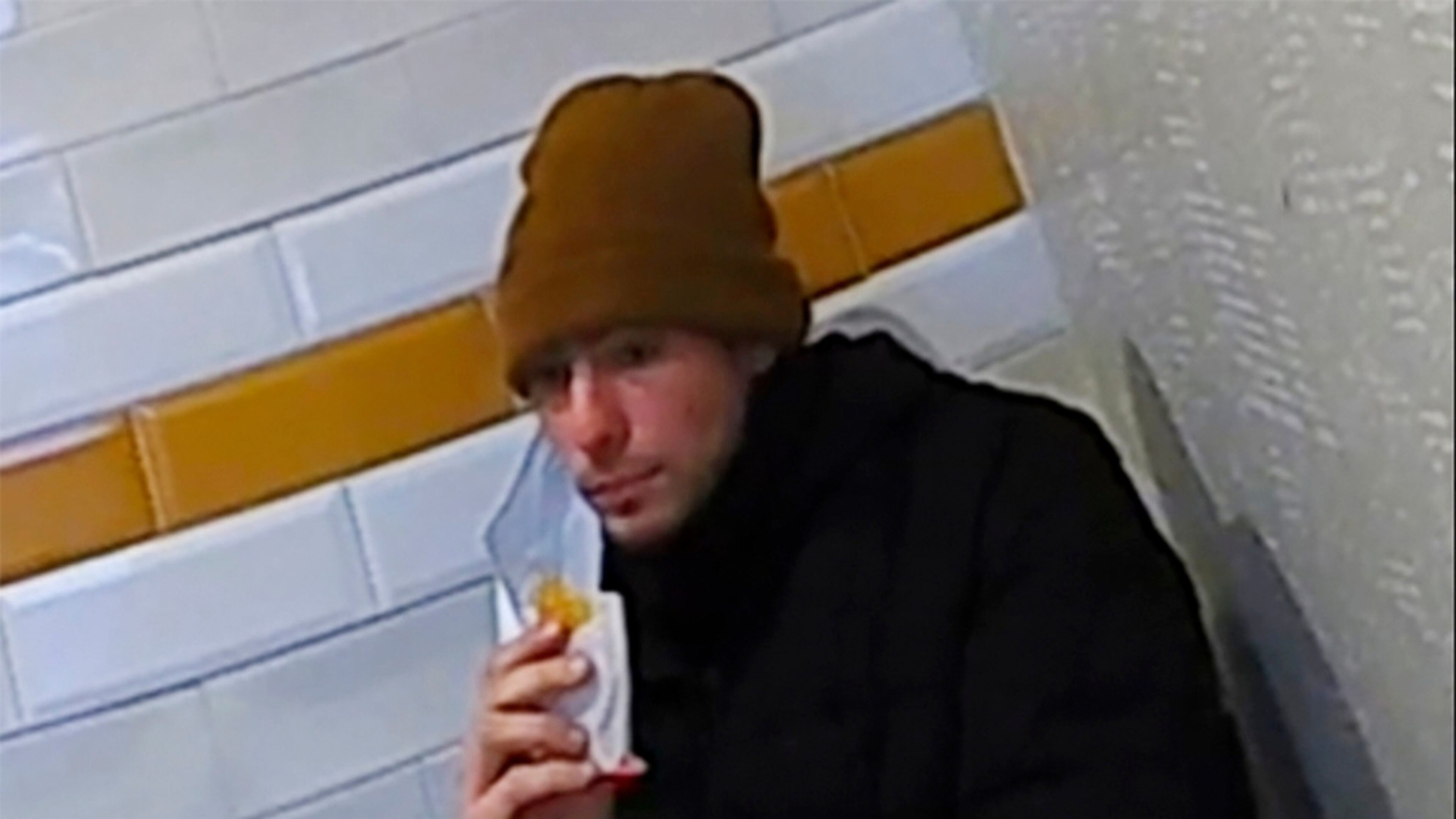 FILE - This image taken from video released by Pennsylvania State Police shows Luigi Mangione, a suspect in the fatal shooting of UnitedHealthcare CEO Brian Thompson, at a McDonald's in Altoona, Pa., on Dec. 9, 2024. (Pennsylvania State Police via AP)