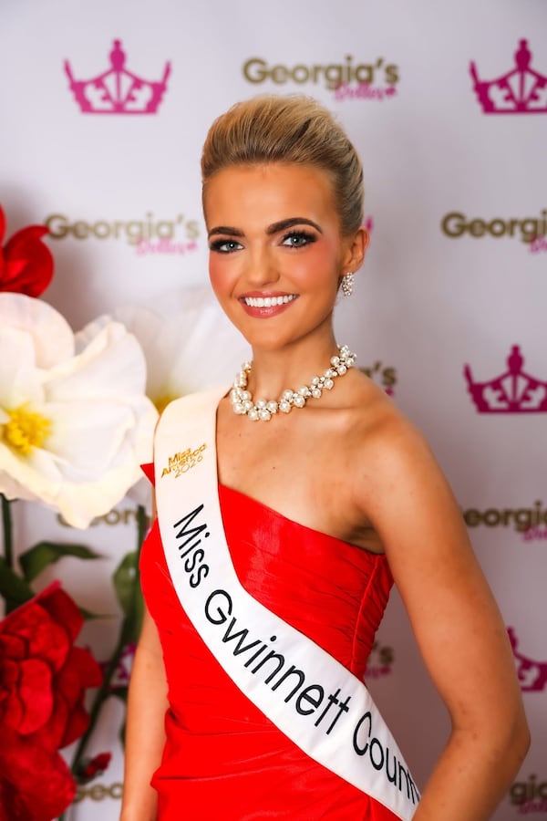 During her time this year as Miss Gwinnett County, Arwood created the Aveline Project to help young women in their “season of becoming.” (Courtesy of Sheldon Smith Photography)