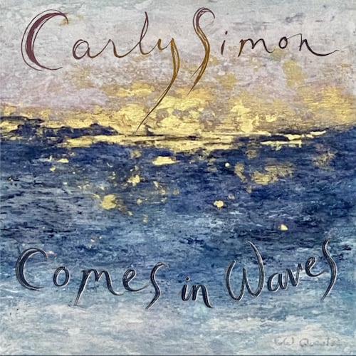This album cover image released by Iris Records shows "Comes In Waves" by Carly Simon. (Iris Records via AP)