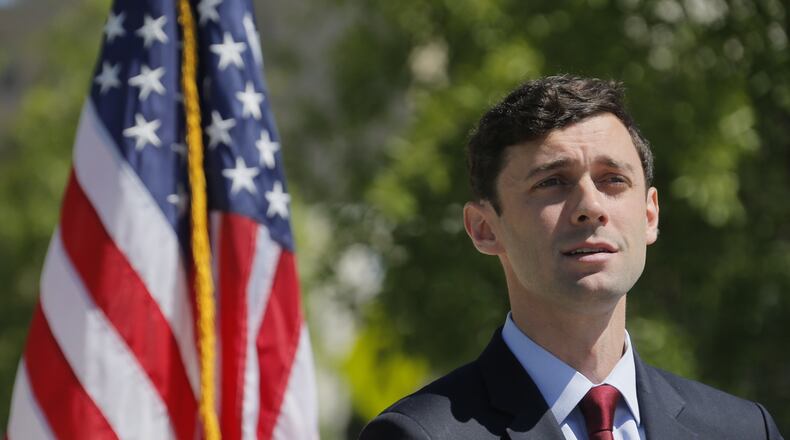 Democrat Jon Ossoff. AJC/ Bob Andres