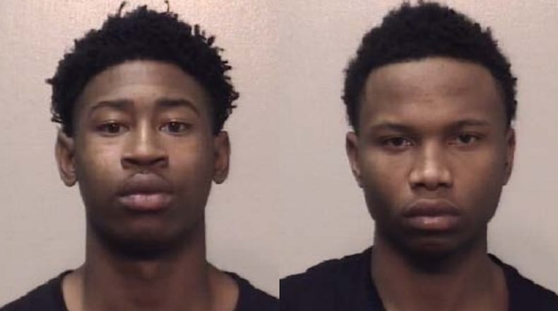 Randy King (left), Larri Wright