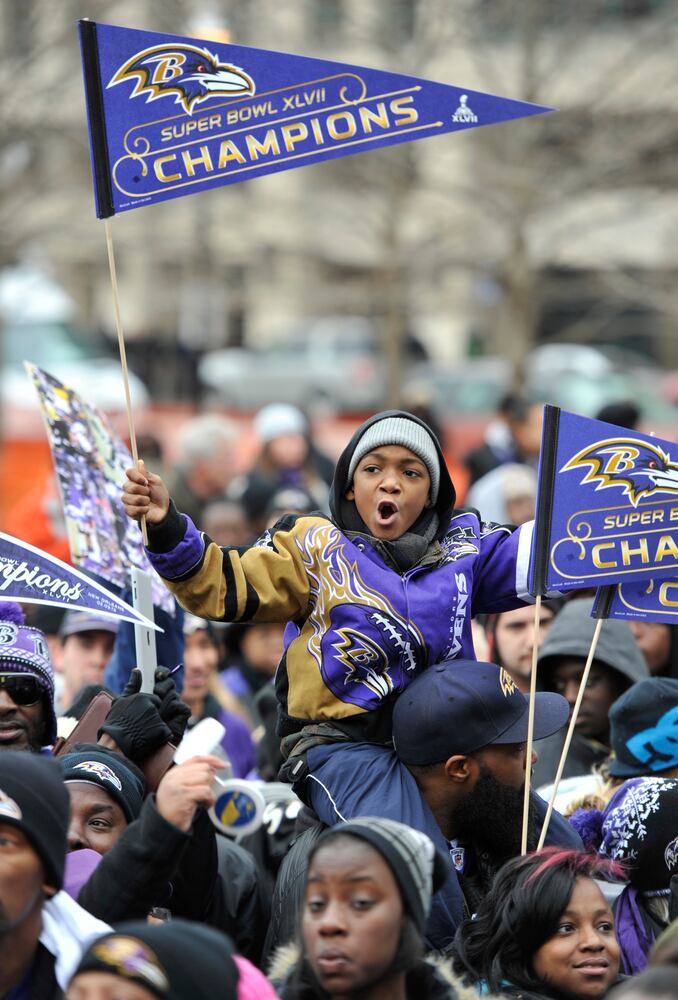 Ravens, Baltimore celebrate