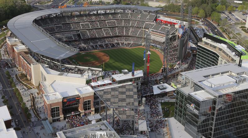 SunTrust Park, the new Braves ballpark, has seen a lot of homers. BOB ANDRES /BANDRES@AJC.COM