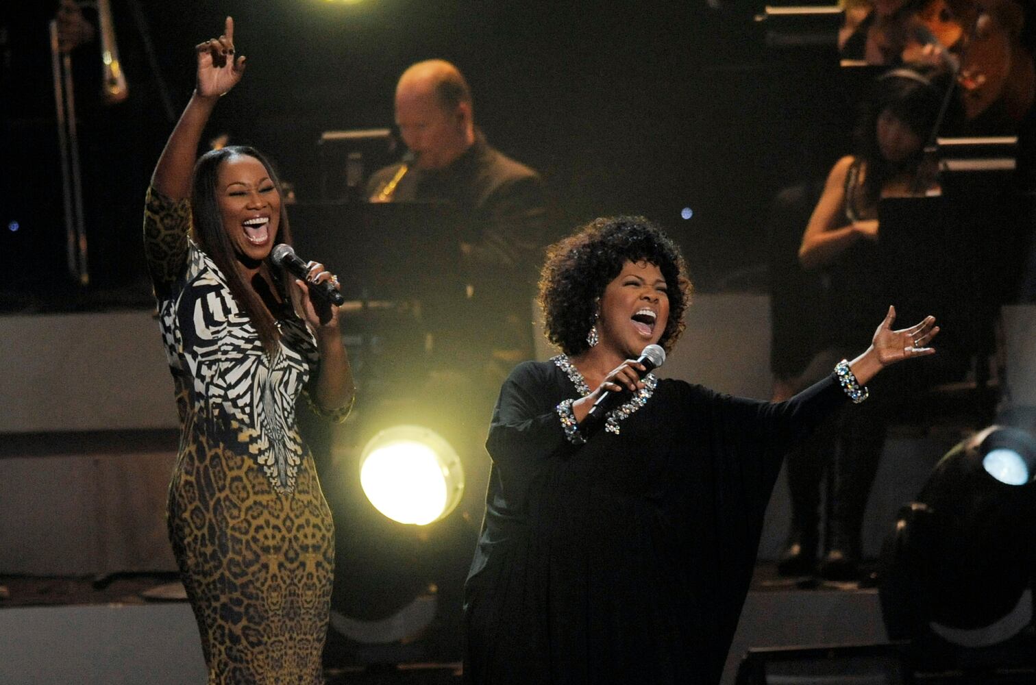 Stars gather to remember Whitney Houston
