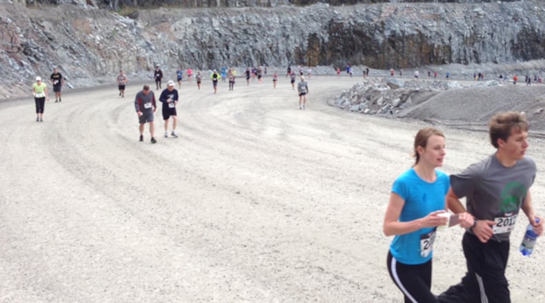 Quarry Crush Run is your chance to run through Norcross' active rock quarry.