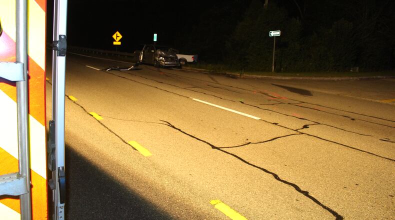 Officials said speed and alcohol don't appear to be factors in the wreck.