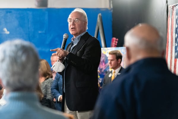 Tom Price, former U.S. Secretary of Health and Human Services, said it would vote for Donald Trump if he is the GOP presidential nominee. (Elijah Nouvelage for The Atlanta Journal-Constitution)