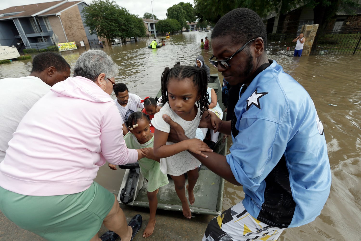 Flooding in Texas, April 18, 2016