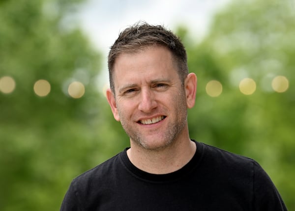 Brian Goldstone was shopping with his wife at Ponce City Market when he saw on his phone that he had won a Pulitzer. "Time stopped," he says. "It’s the closest thing to understanding what people mean by an out-of-body experience, because I really didn’t know ...  what was going on." (Hyosub Shin/AJC)