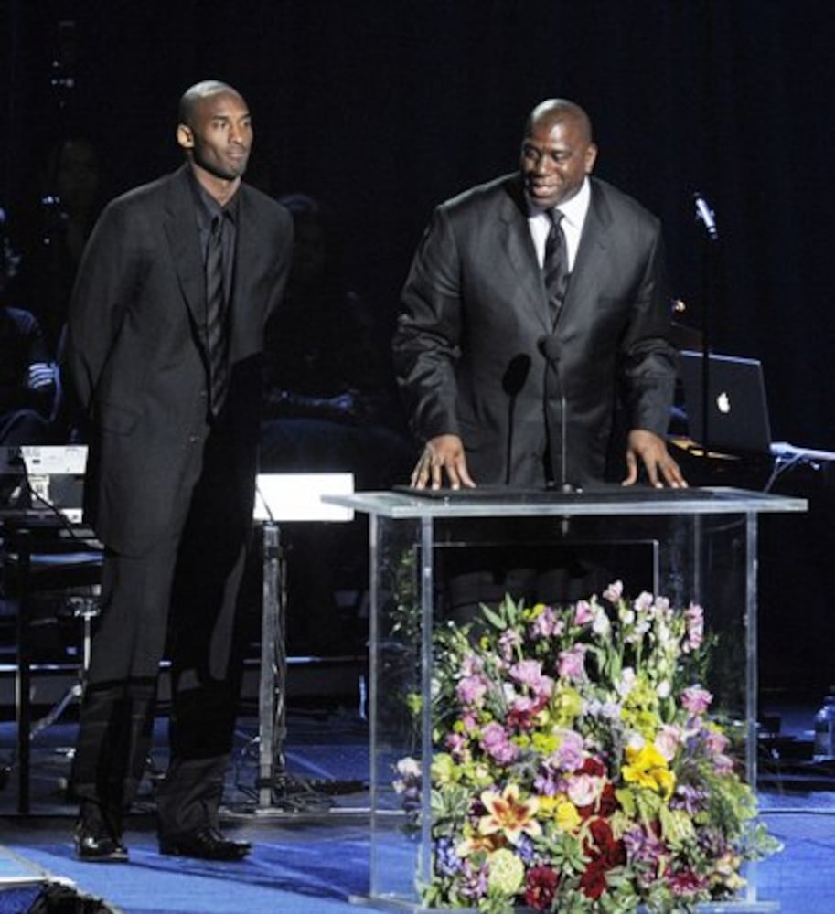 The Michael Jackson memorial service