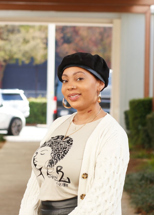 Dominique Grant is the campaign and community organizer for Women on the Rise GA, a nonprofit that focuses on parole reform, voting rights and to help formerly incarcerated women successfully reenter society. (Courtesy of Dominique Grant)