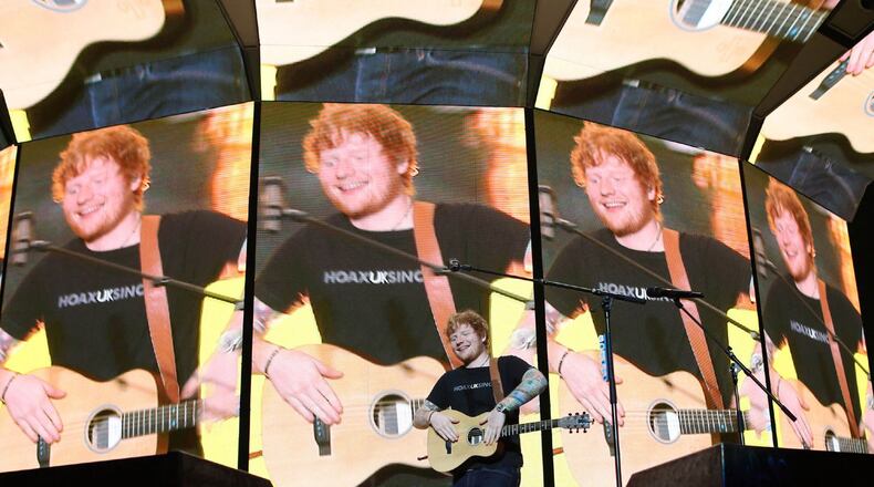 Ed Sheeran's concerts at Infinite Energy Arena this summer were a highlight of 2017. Photo: August 25, 2017. Robb Cohen Photography & Video /RobbsPhotos.com