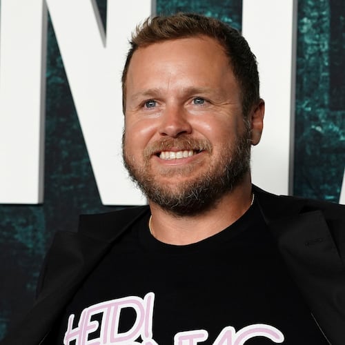 FILE - Spencer Pratt arrives at the premiere of "The Accountant 2" on April 16, 2025, at the TCL Chinese Theatre in Los Angeles. (Photo by Jordan Strauss/Invision/AP, File)