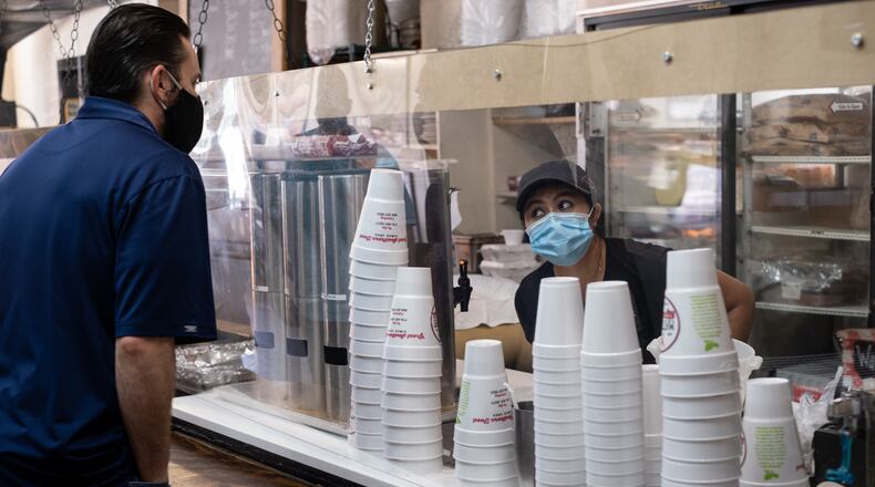 The latest executive order dealing with coronavirus precautions in Georgia updates how restaurants and bars should operate during the pandemic. (Photo: Ben Gray for the Atlanta Journal-Constitution)