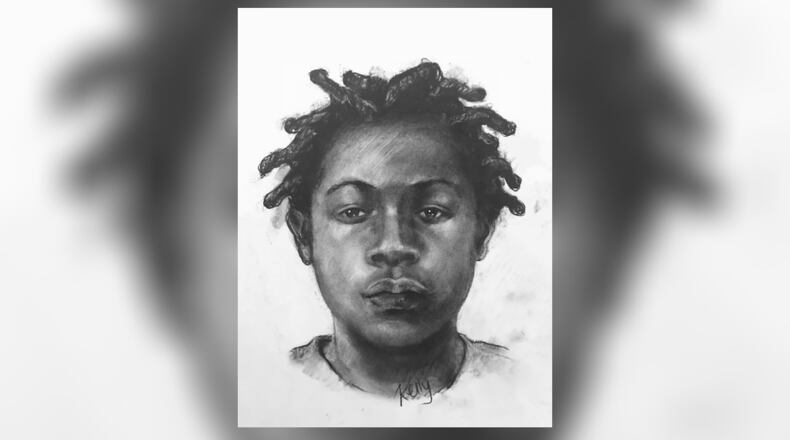 Atlanta police on Monday released this sketch of a man they say was involved in a robbery and shooting outside an East Atlanta Village restaurant last week.