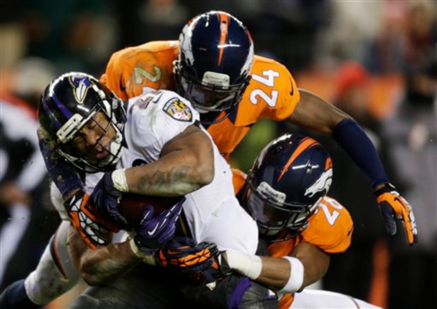 Ravens 38, Broncos 35, 2OT