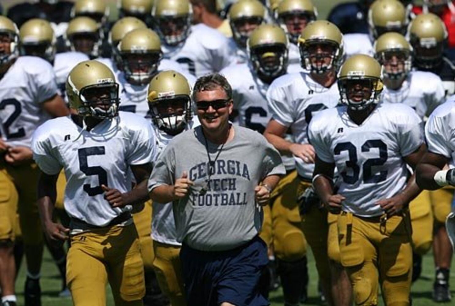 Georgia Tech: Temps soar during practice